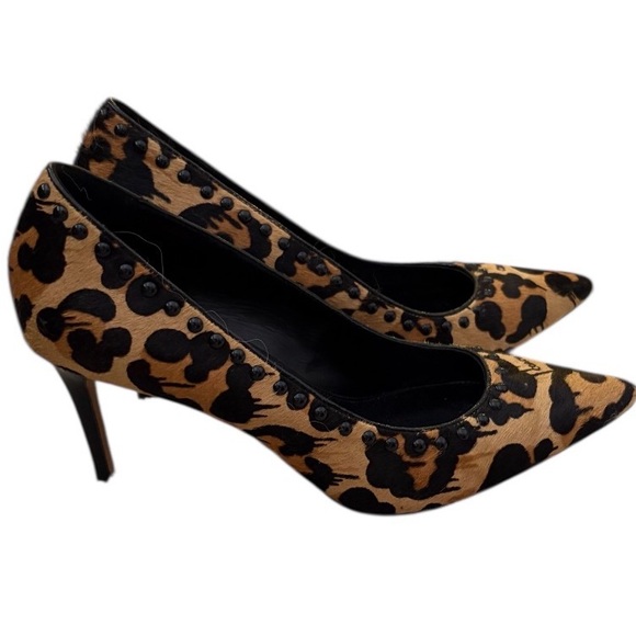 Coach Leopard Print Heels - Picture 2 of 7